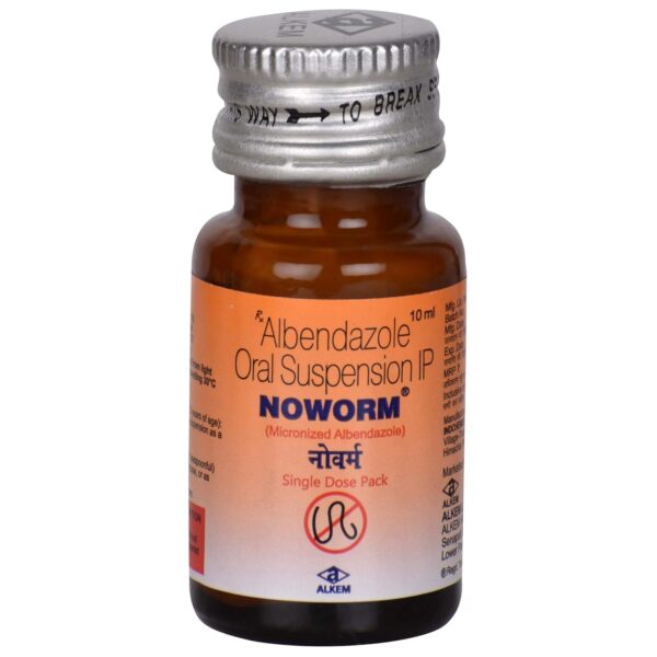 Albendazole Oral Suspeinsion IP. NOWORM
