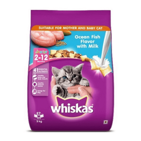 WHISKAS JNR OF(3KG)
